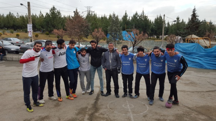 برگزاری مرحله پایانی مسابقات فوتبال گل کوچک دانشجویی درون واحدی به مناسبت دهه مبارک فجرسال۹۵